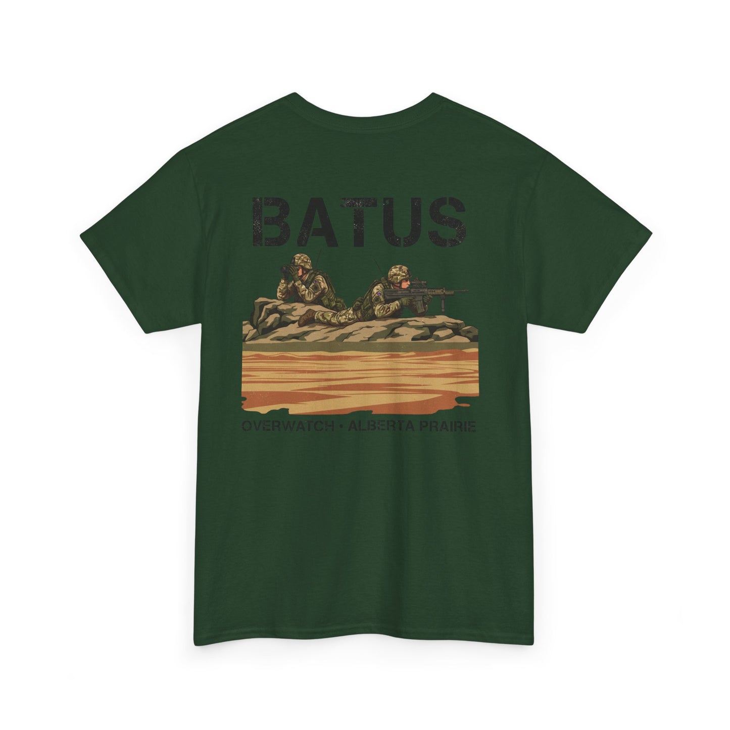 BATUS Alberta Prairie Military Sniper T-Shirt