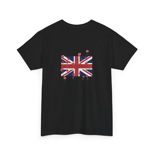 The Sovereign Remembrance T-Shirt — British Military Heritage Graphic