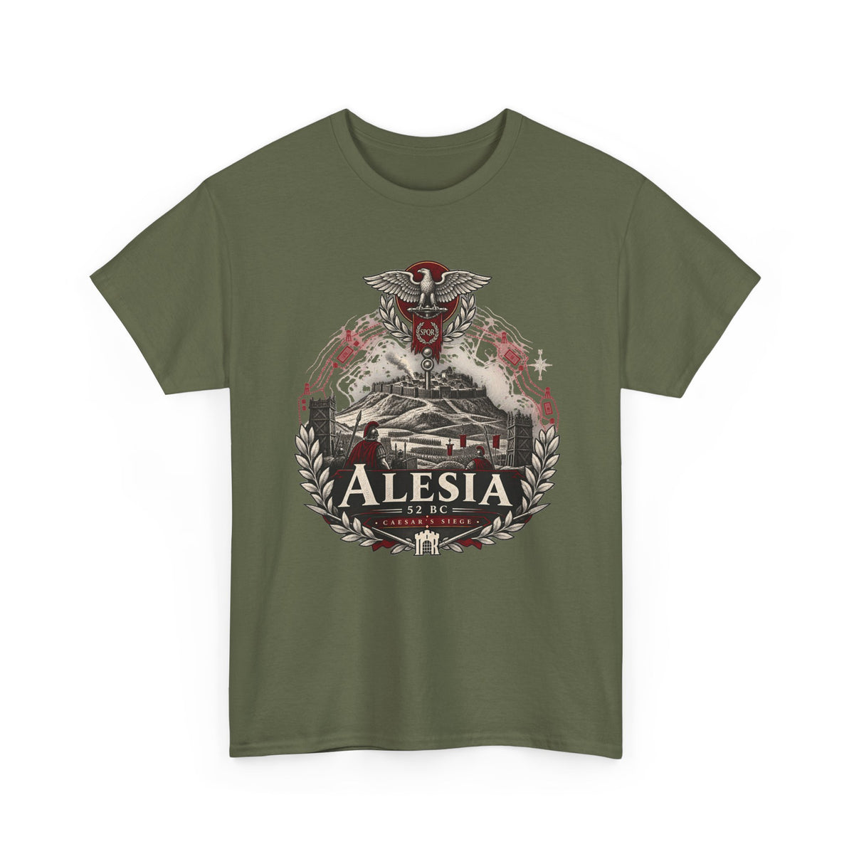 Alesia 52 BC Roman Battle T-shirt – alternate product view 3