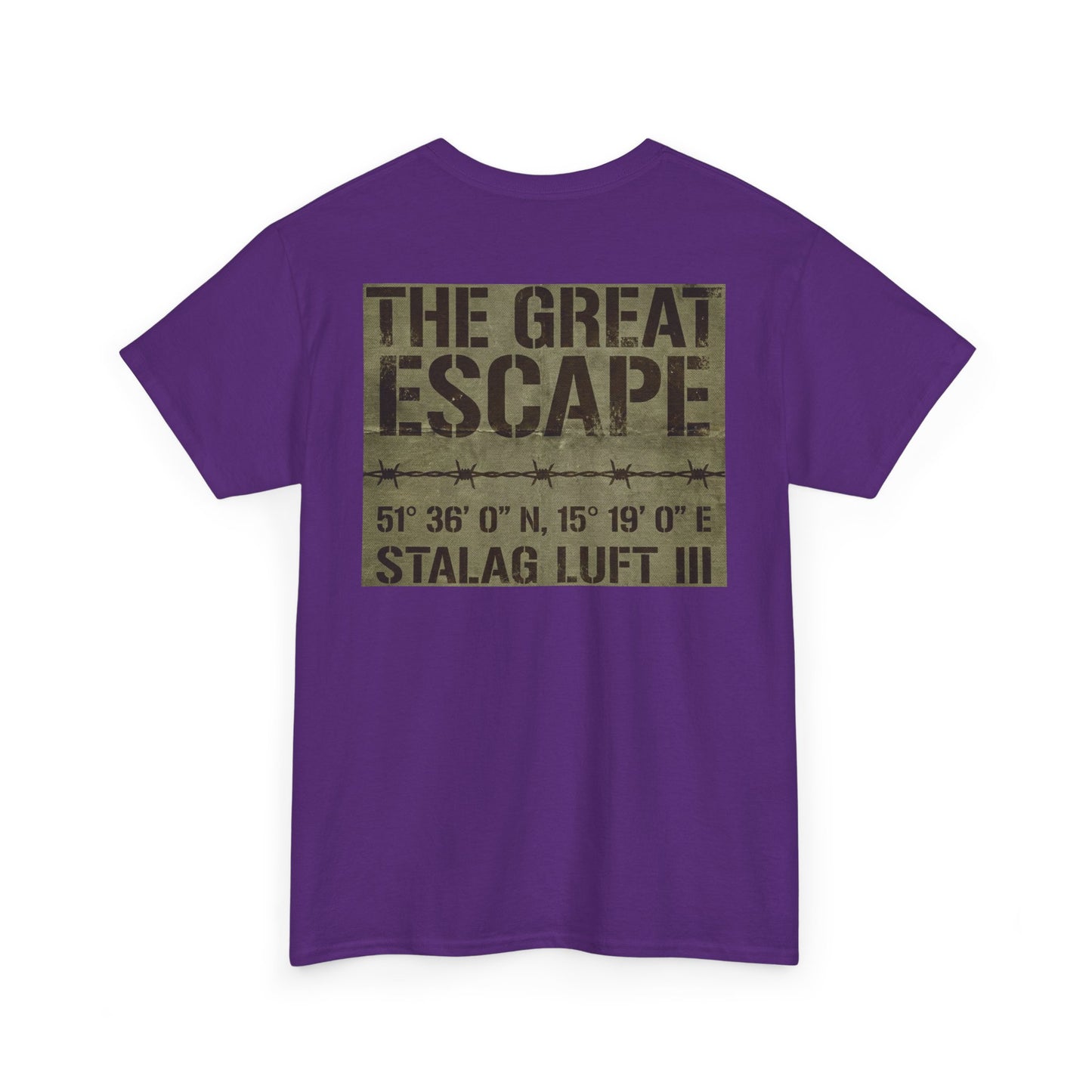 WW2 'The Great Escape' T-Shirt — WWII Prisoner of War Tribute Tee