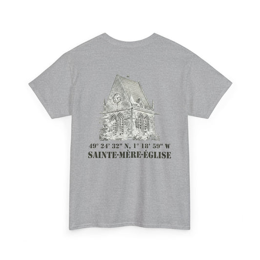 Sainte-Mère-Église 1944 Vintage Church T-Shirt