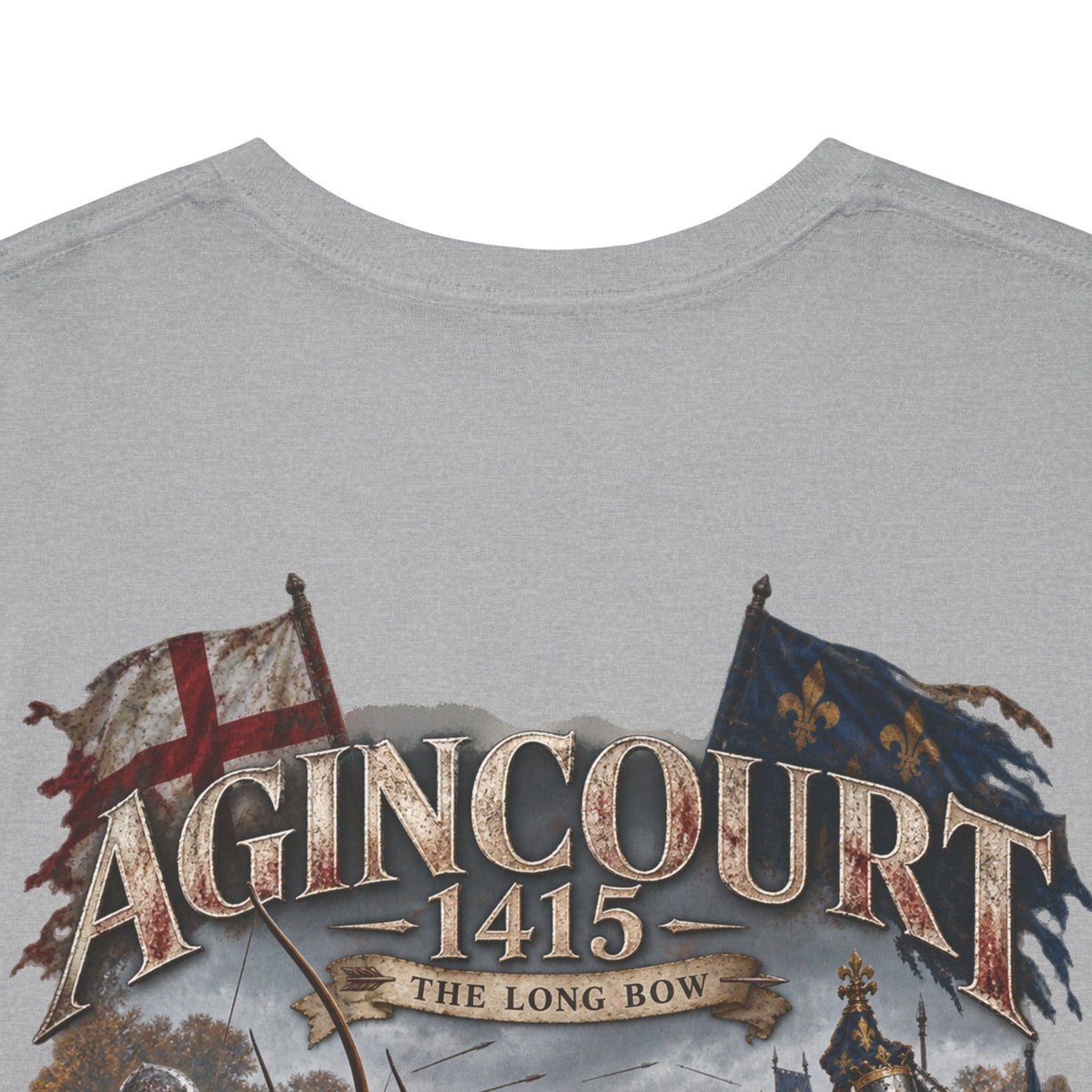 Agincourt 1415 Battle T-Shirt — Longbow & Hundred Years’ War