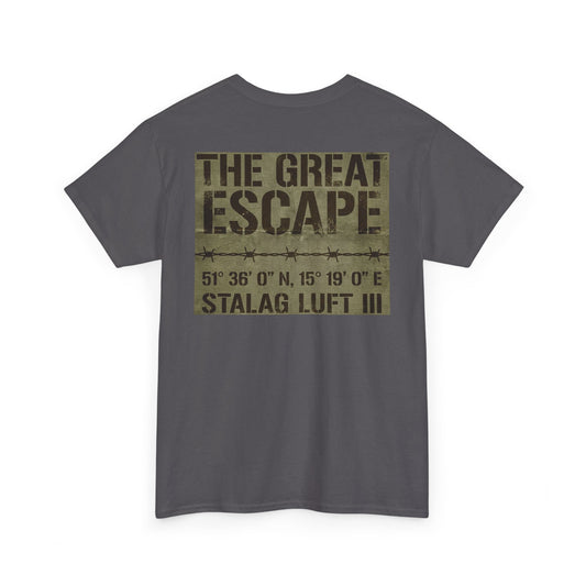 WW2 'The Great Escape' T-Shirt — WWII Prisoner of War Tribute Tee