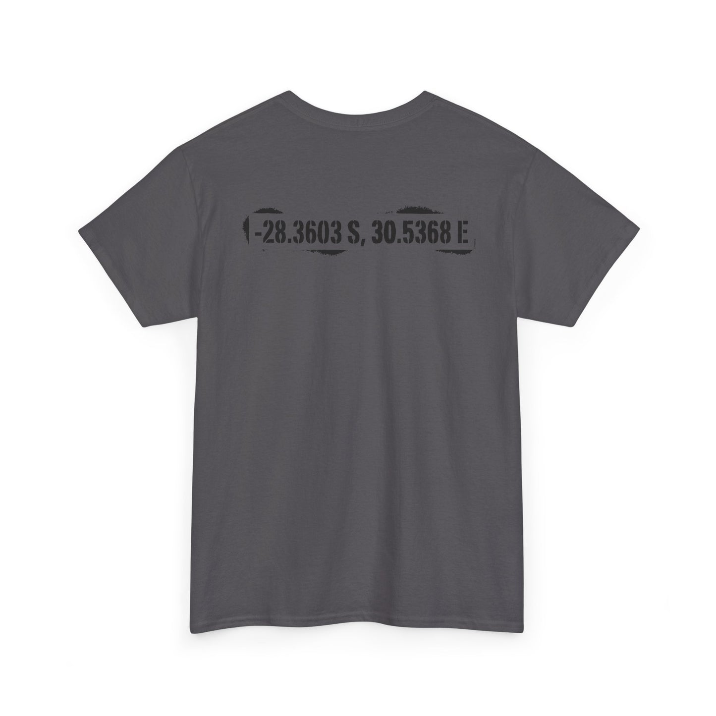 Rorke’s Drift Coordinates T-Shirt — 1879 Anglo‑Zulu War Tribute