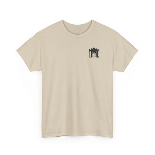 Waterloo 1815 Sepia Battlefield T-Shirt – Historical War Illustration Tee