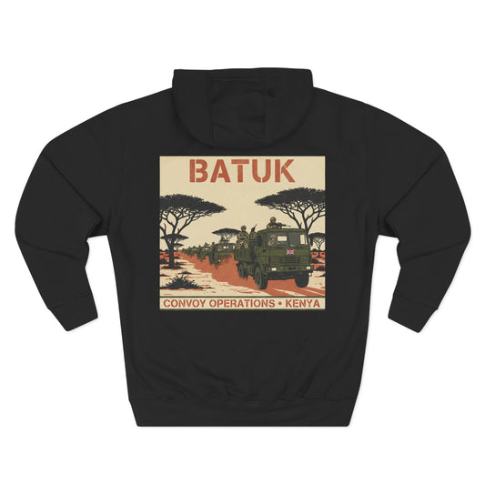 Hoodie - BATUK Kenya Convoy Vintage Safari Graphic