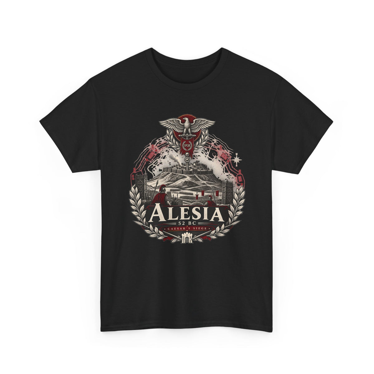 Alesia 52 BC Roman Battle T-shirt – alternate product view 2