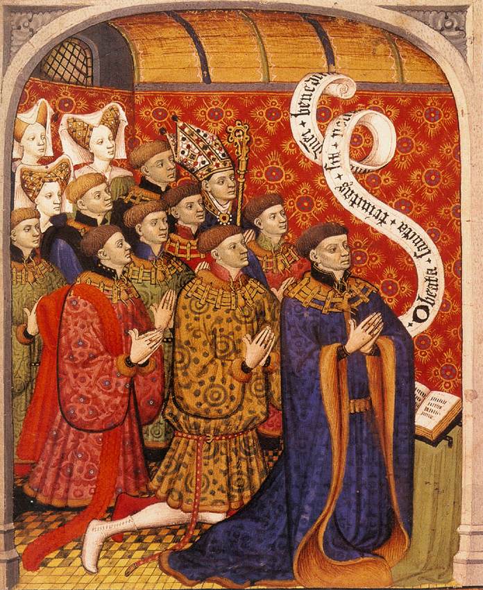 Neville family depicted in a fifteenth-century Book of Hours associated with William Neville's family