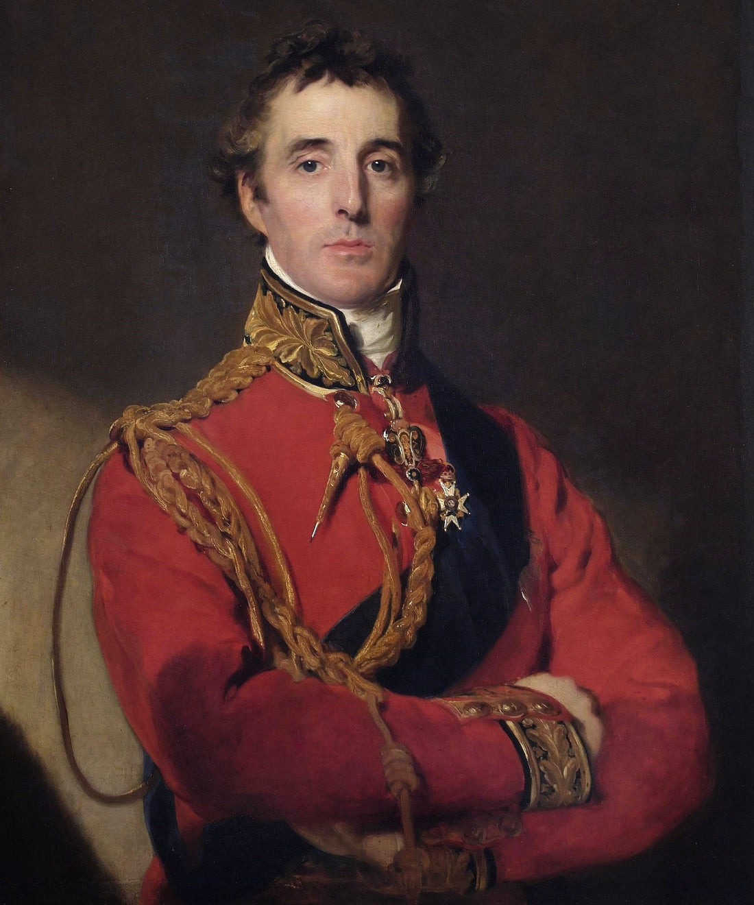 Arthur Wellesley, Duke of Wellington, in a portrait after Sir Thomas Lawrence