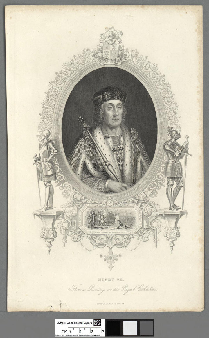 Historical portrait of King Henry VII of England
