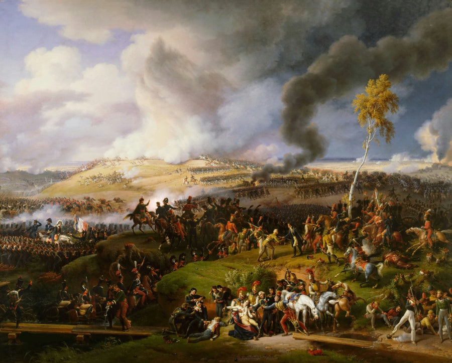 Historical depiction of the Battle of Borodino, 7 September 1812