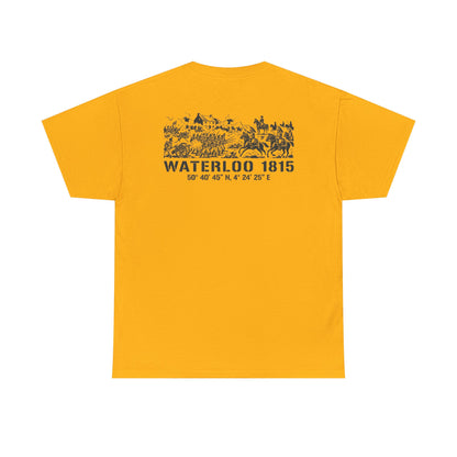 Waterloo 1815 Battlefield Engraving T-Shirt – Napoleonic History Tee