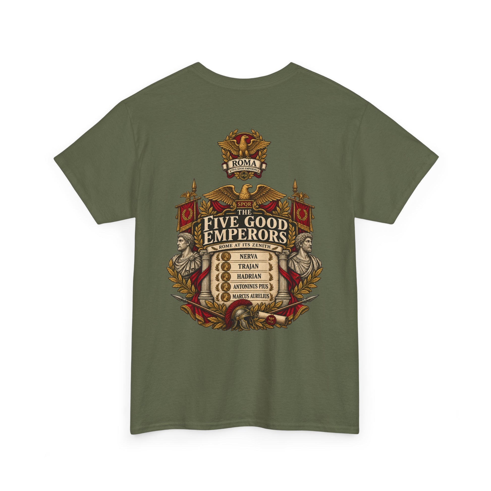 Five Good Emperors Roman history T-shirt – alternate product view 11