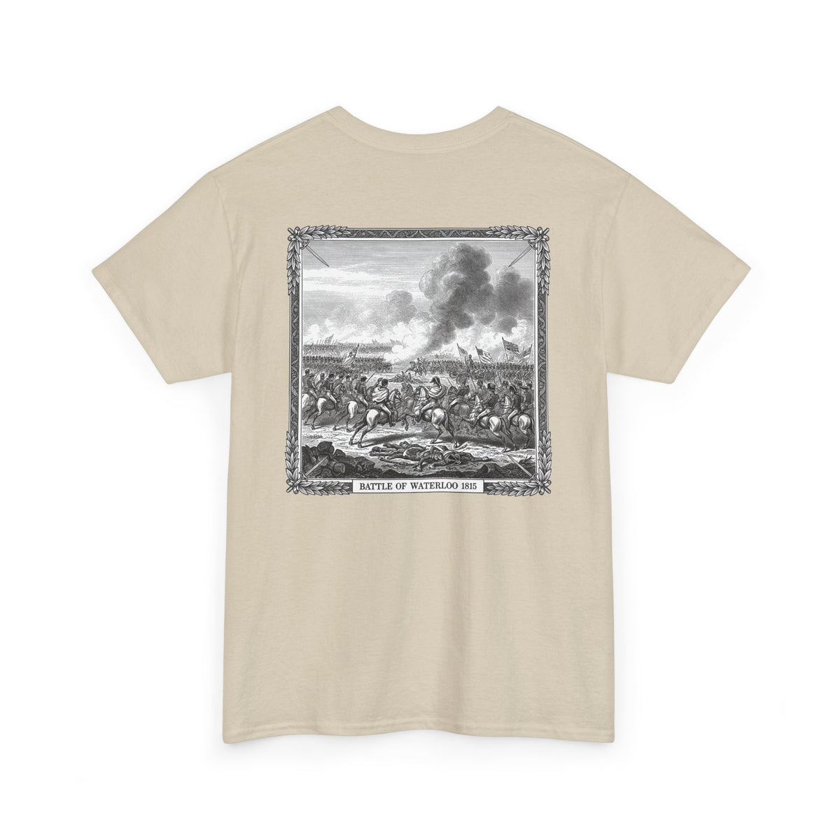 Waterloo 1815 Vintage Print T-Shirt – Napoleonic History Tee