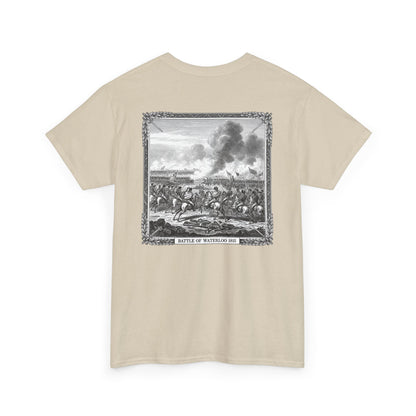Waterloo 1815 Vintage Print T-Shirt – Napoleonic History Tee