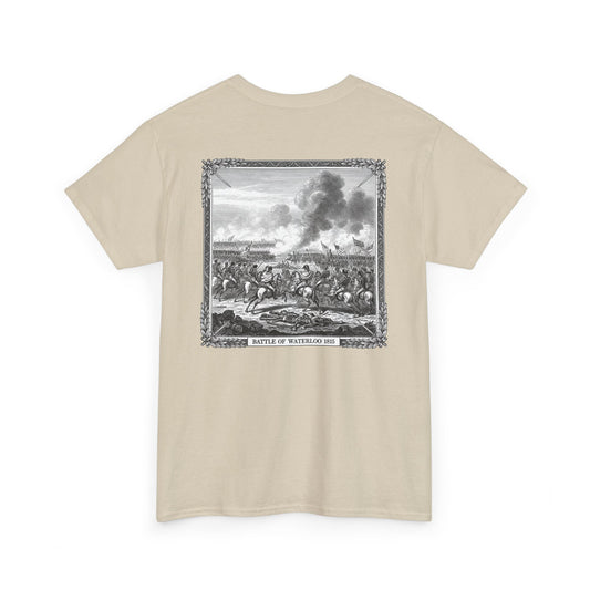 Waterloo 1815 Vintage Print T-Shirt – Napoleonic History Tee