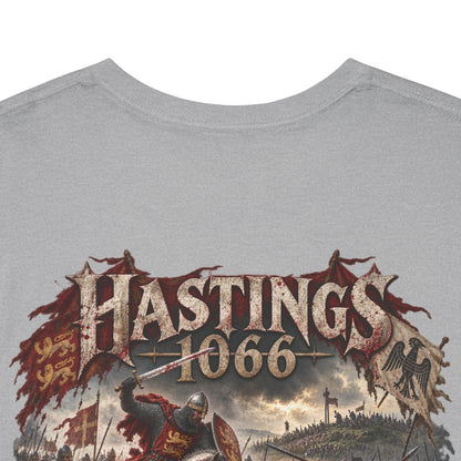 Hastings 1066 Battle Scene T-Shirt — Norman Conquest