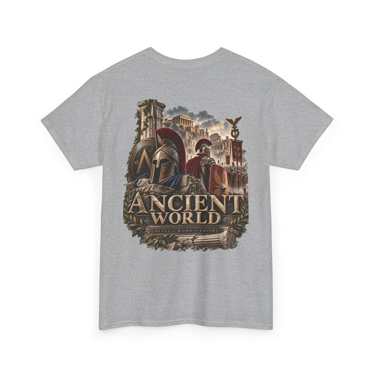 Ancient World T-Shirt — Greece, Rome & Classical Warfare