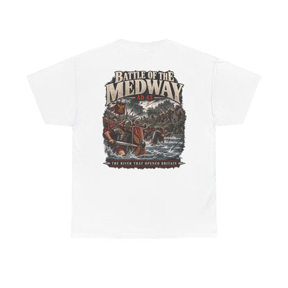 Battle of the Medway AD 43 Roman Britain T-shirt product mock-up