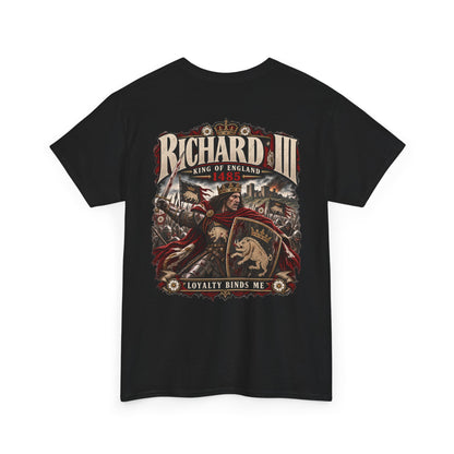 Richard III medieval history T-shirt product mock-up