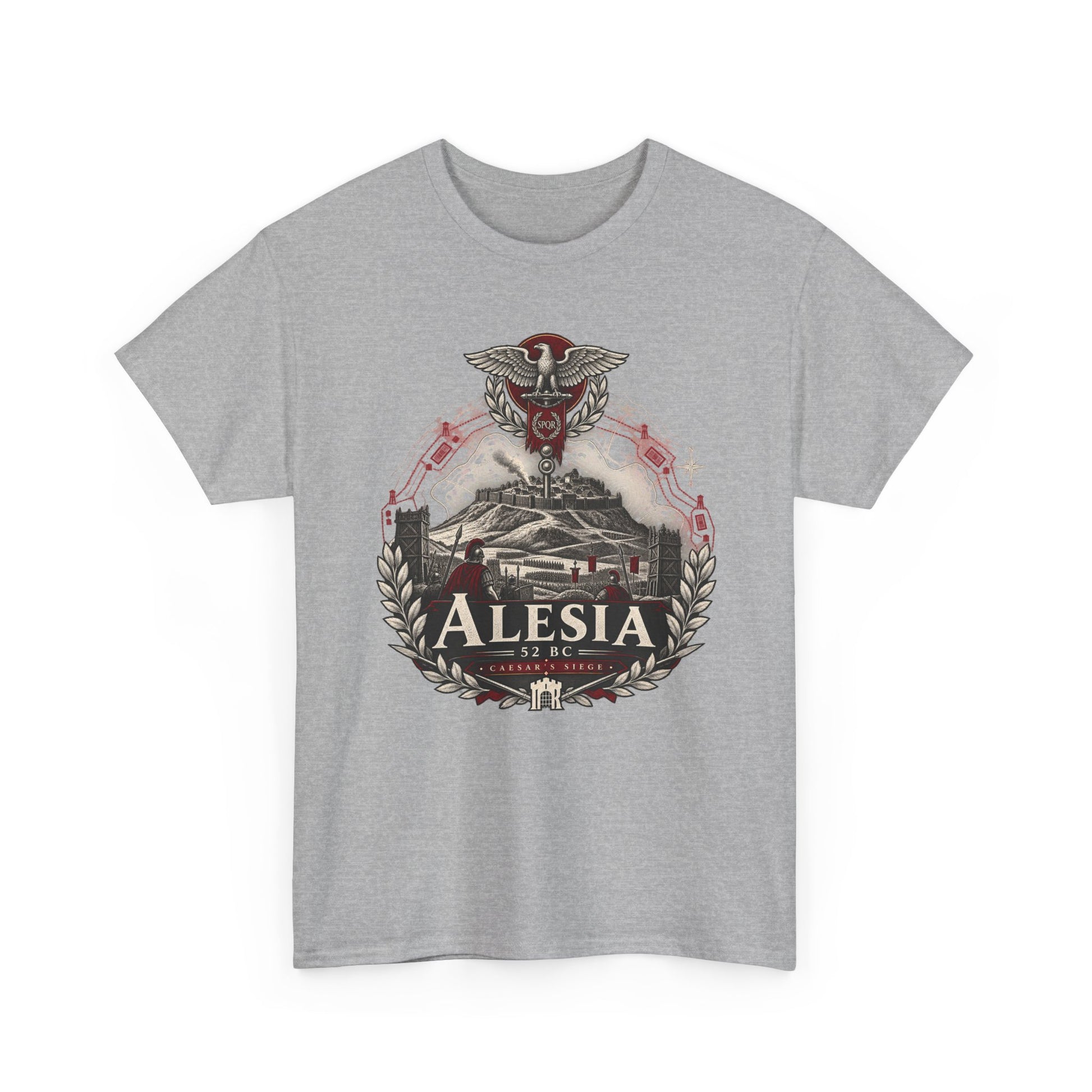 Alesia 52 BC Roman Battle T-shirt – alternate product view 5
