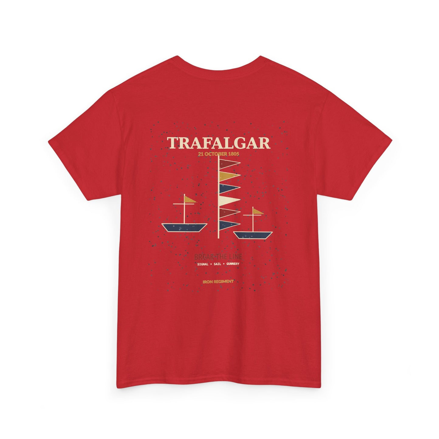 T-Shirt — Trafalgar Nautical Graphic Tee (Vintage Sailing Design)