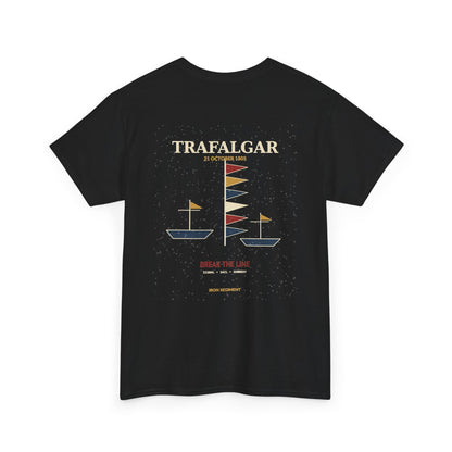 T-Shirt — Trafalgar Nautical Graphic Tee (Vintage Sailing Design)