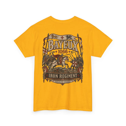 Bayeux 1066 Norman Conquest history T-shirt product mock-up