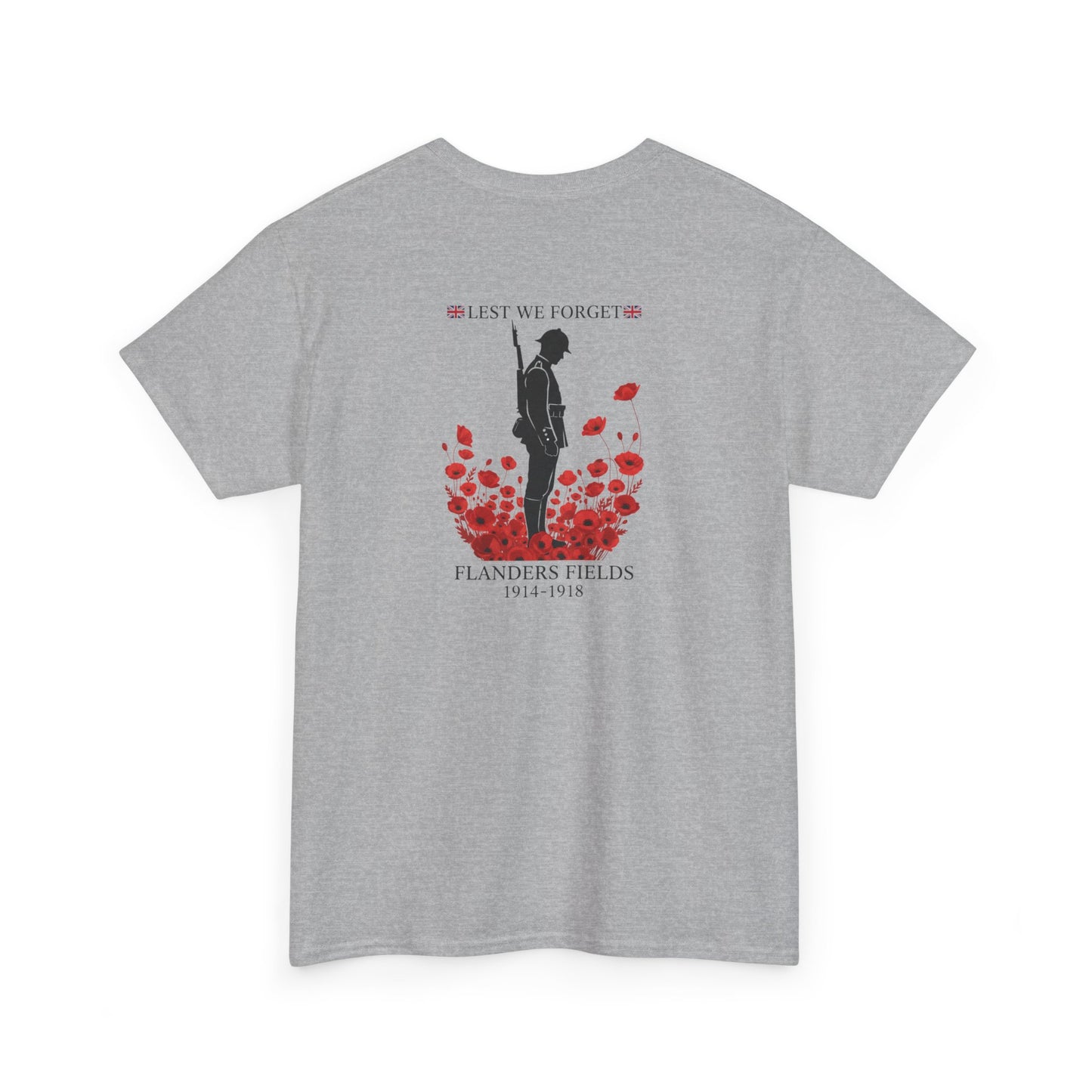 Flanders 1914–1918 T-Shirt — Great War Heritage Graphic