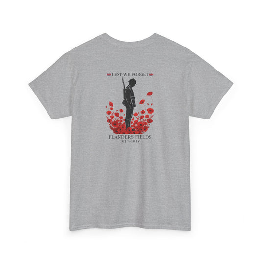 Flanders 1914–1918 T-Shirt — Great War Heritage Graphic