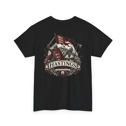 Battle of Hastings 1066 medieval history T-shirt product mock-up