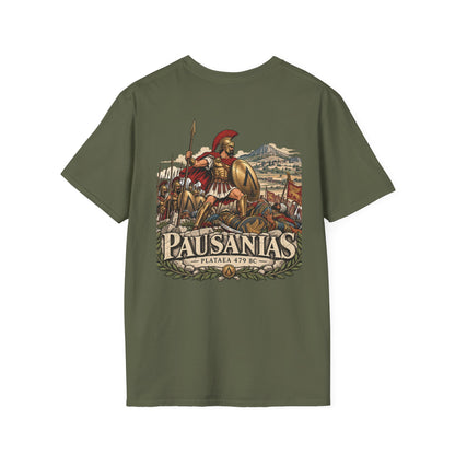 Pausanias Spartan Warrior T-Shirt Iron Regiment historical T-shirt image 12