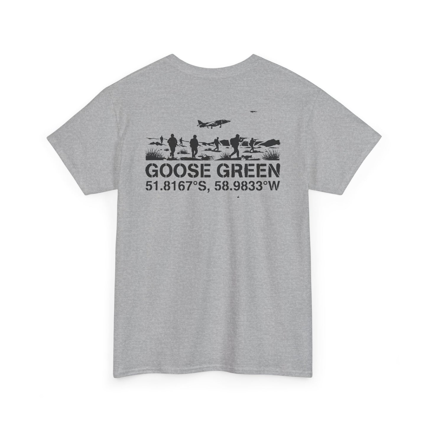 Goose Green 1982 T-Shirt — Falklands War Heritage Graphic