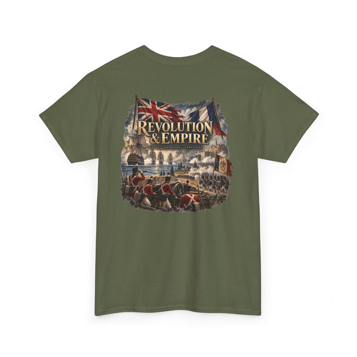Revolution & Empire T-Shirt — 1750–1815 Military History