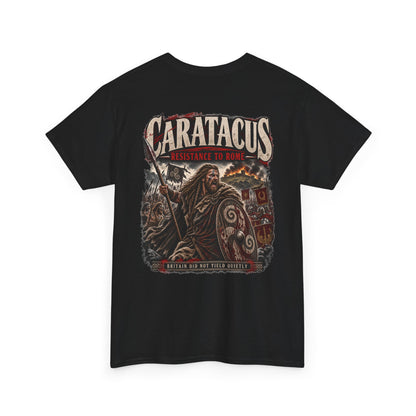 Caratacus ancient Britain history T-shirt product mock-up