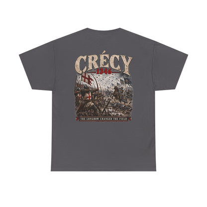 Battle of Crécy 1346 Hundred Years’ War T-shirt product mock-up