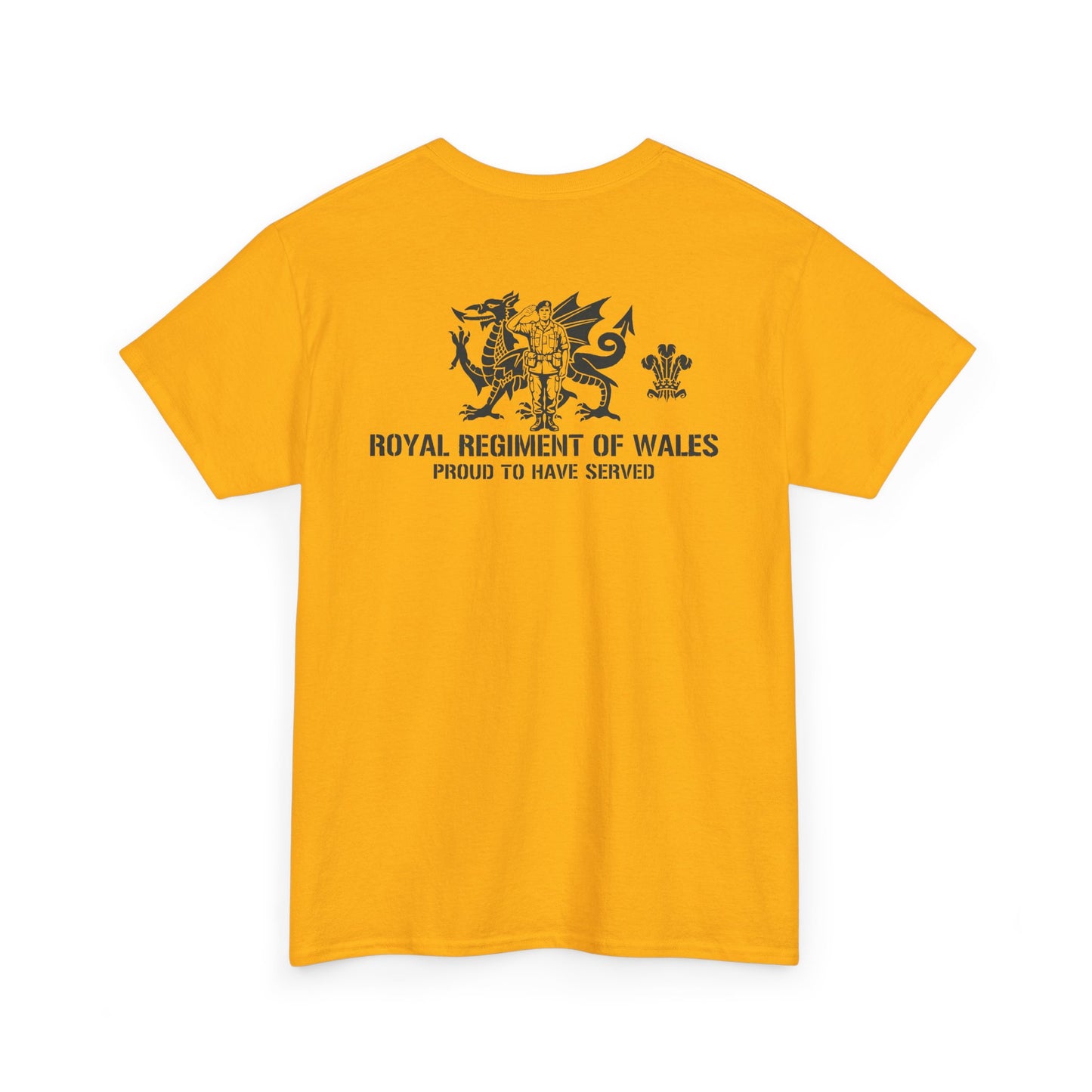 Royal Regiment of Wales T‑Shirt – Proud to Have Served Military Tee