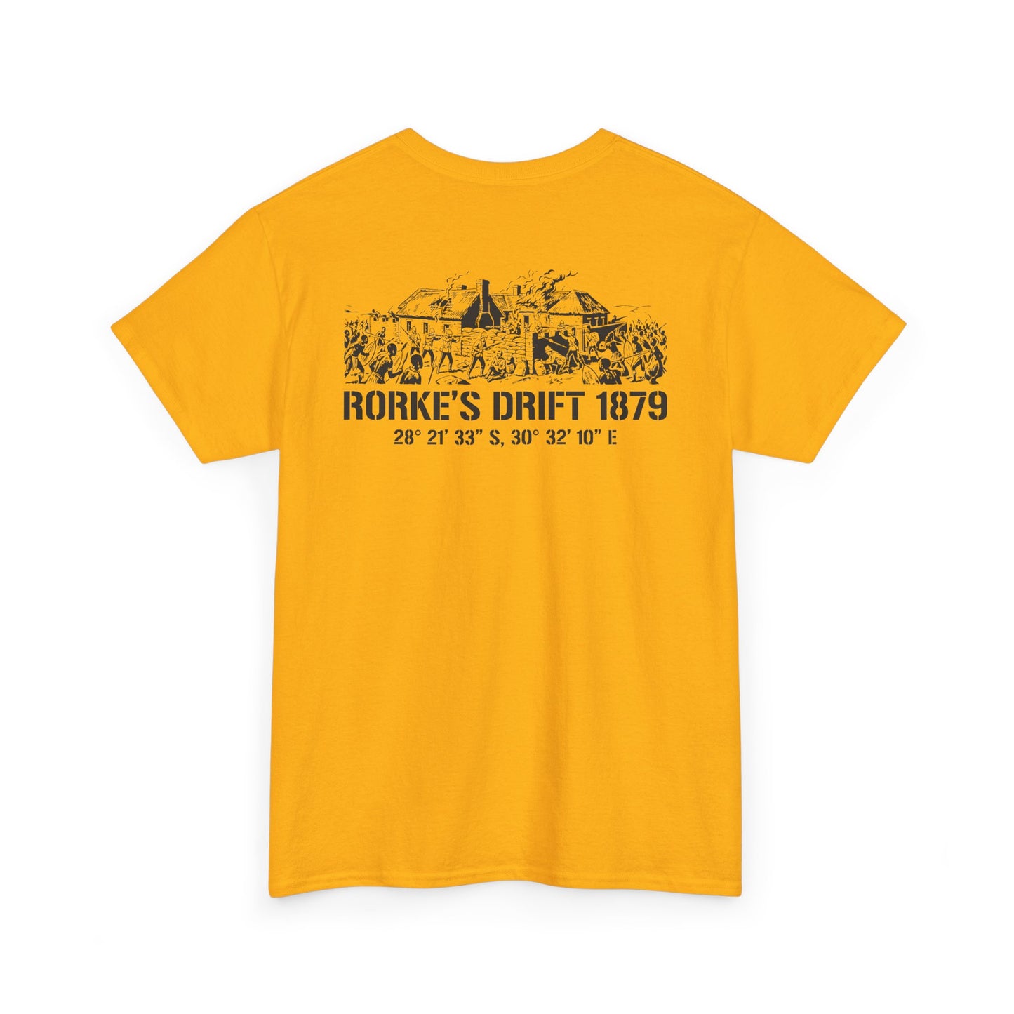 Rorke's Drift 1879 Tee | Historical Battle Illustration