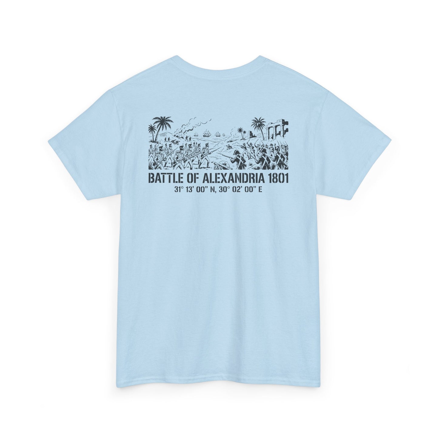 Battle of Alexandria 1801 T-Shirt — Historic Naval Battle Graphic Tee