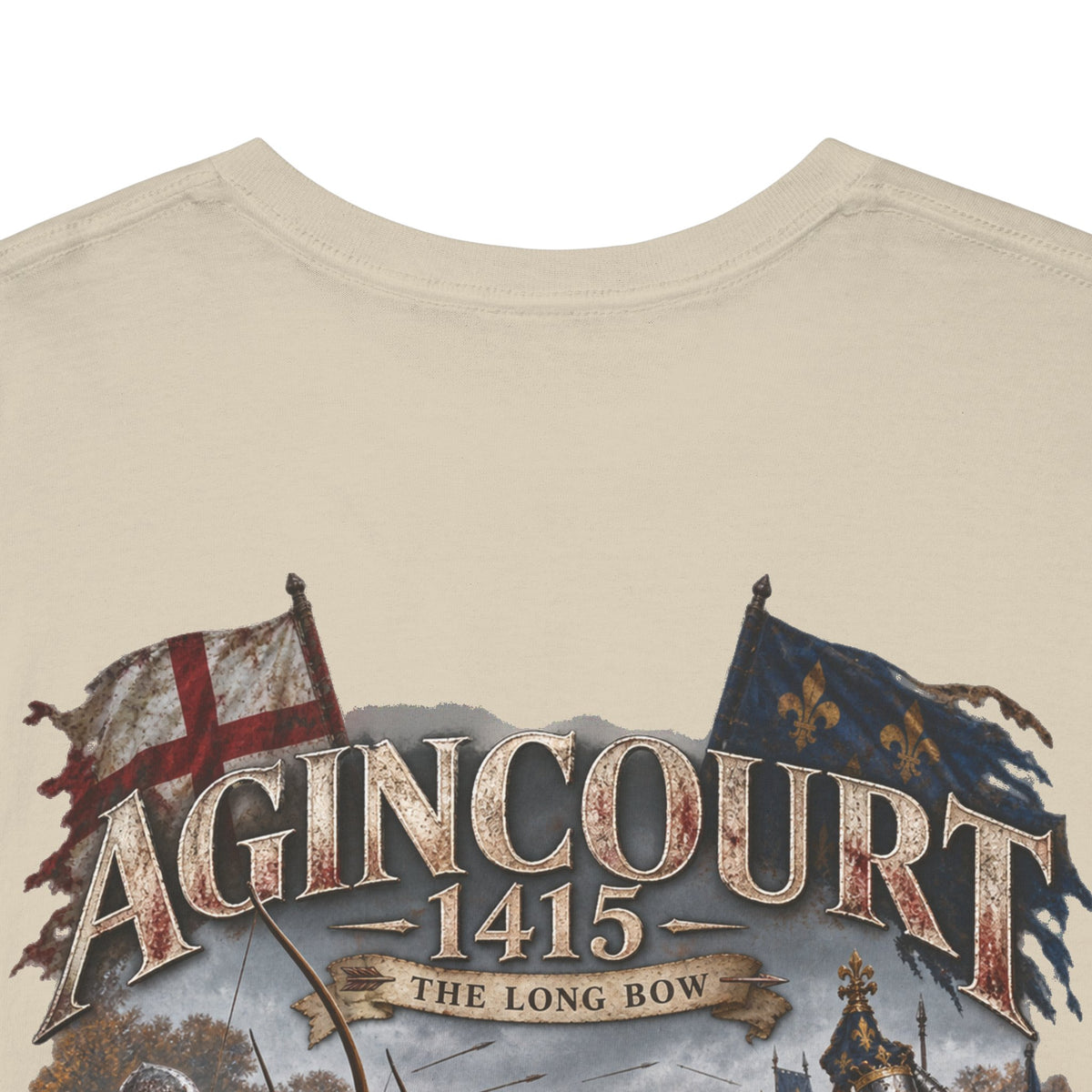Agincourt 1415 Battle T-Shirt — Longbow & Hundred Years’ War
