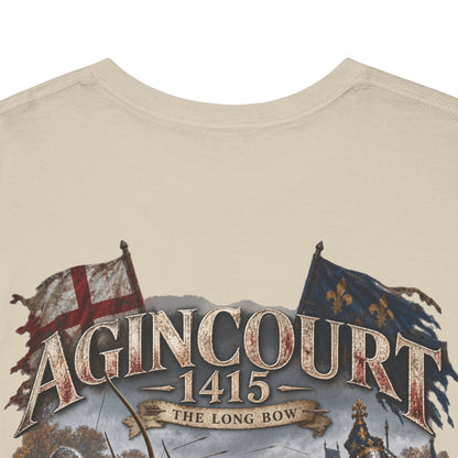 Agincourt 1415 Battle T-Shirt — Longbow & Hundred Years’ War