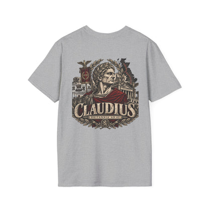 Claudius Roman Emperor T‑Shirt Iron Regiment historical T-shirt image 10