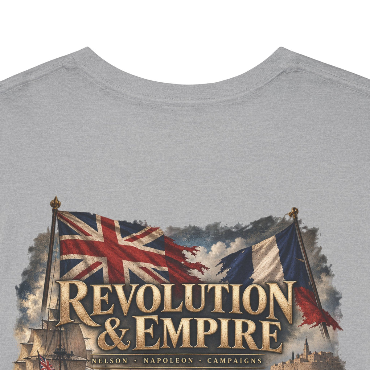 Revolution & Empire T-Shirt — 1750–1815 Military History