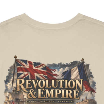 Revolution & Empire T-Shirt — 1750–1815 Military History