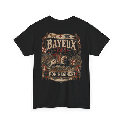 Bayeux 1066 Norman Conquest history T-shirt product mock-up