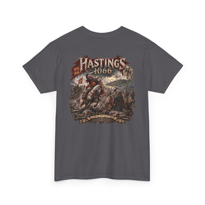 Hastings 1066 Battle Scene T-Shirt — Norman Conquest