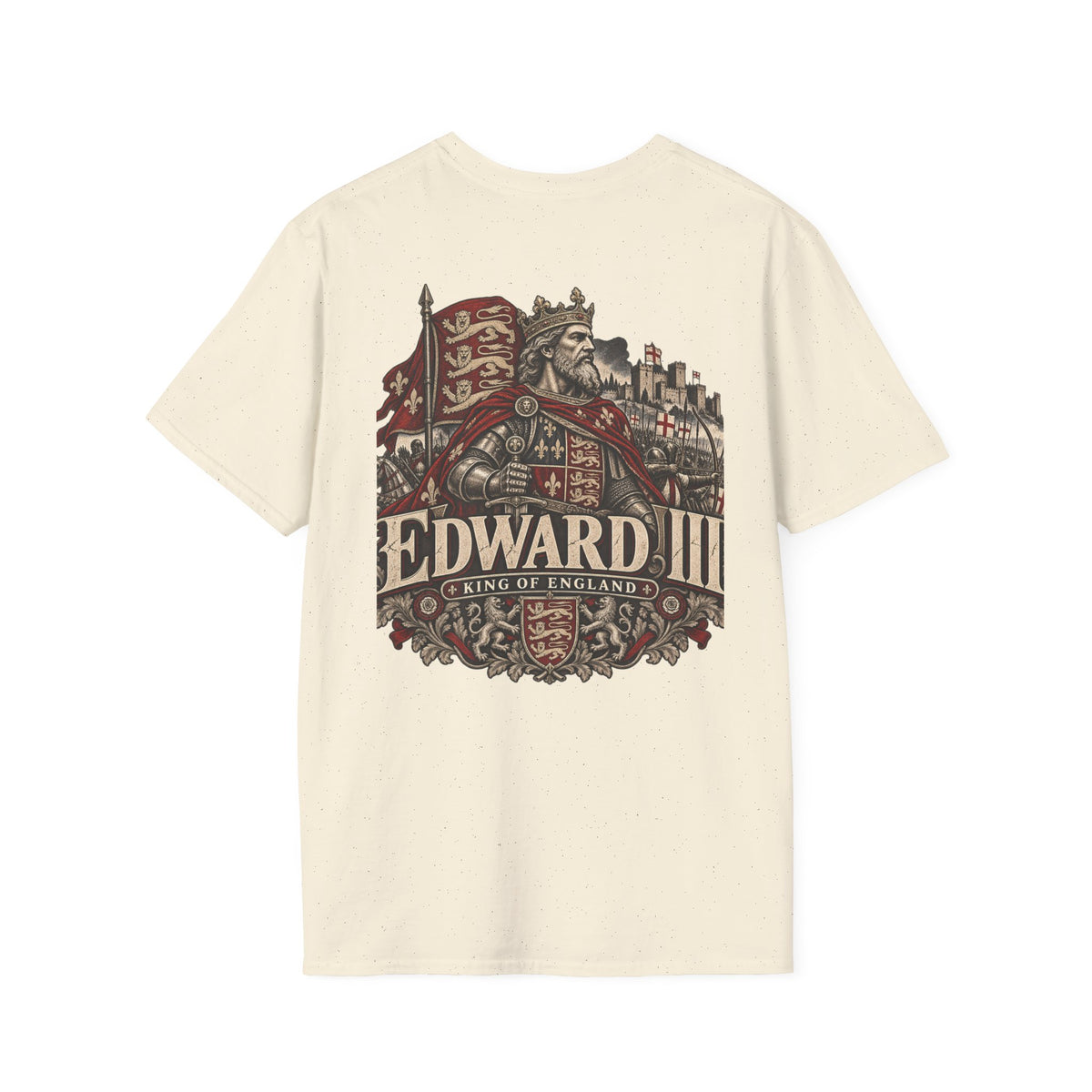 Edward III King of England T-Shirt Iron Regiment historical T-shirt image 6