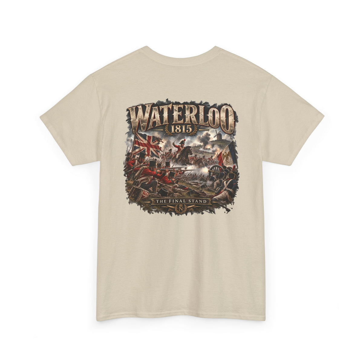 Waterloo 1815 Battle Scene T-Shirt — Napoleonic Wars