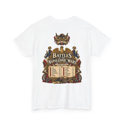 Napoleonic Era battles list T-shirt – alternate product view 7