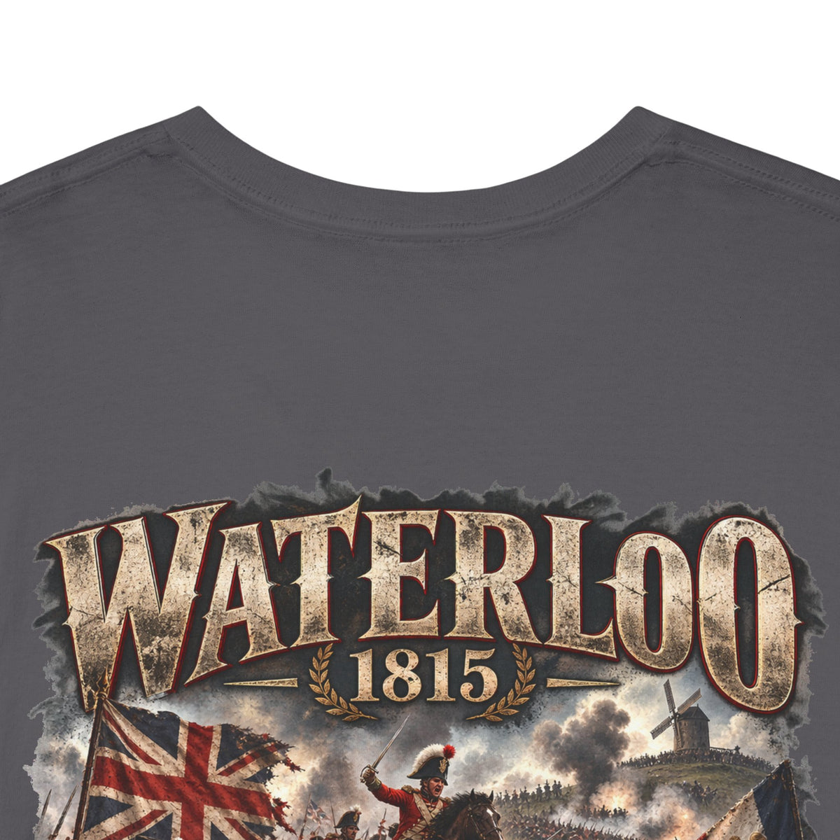 Waterloo 1815 Battle Scene T-Shirt — Napoleonic Wars
